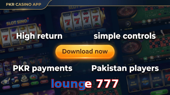Main screen of Lounge 777 gamedownload page for PK players