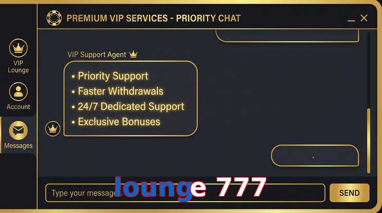 Payment and PKR controls in Lounge 777